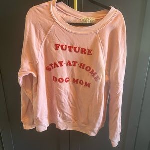 Wild fox Future Stay At Home Dog Mom sweatshirt